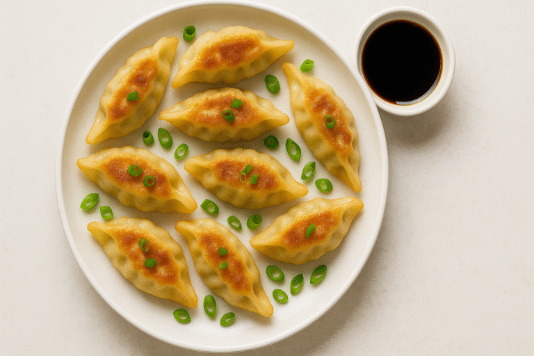 The Secret to Perfect Pan Fried Dumplings
